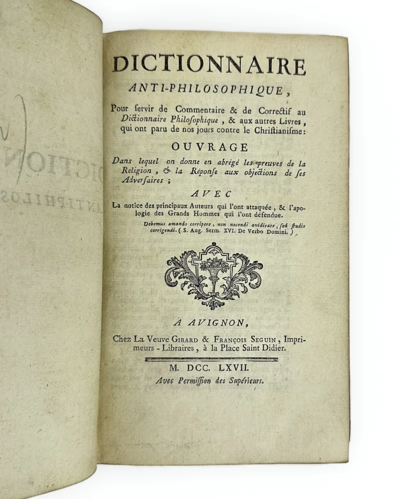 chaudon dictionnaire anti philosophique 2 jpg