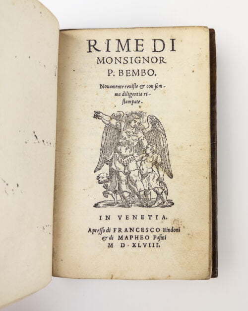 Bembo's famous rime - image 2