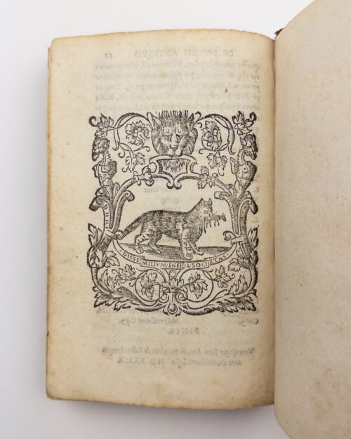 Famous cat and mouse woodcut device - image 3