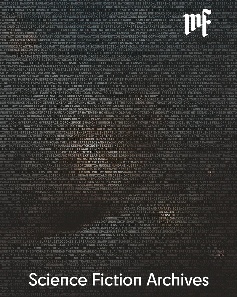 Catalogue Cover for Science Fiction Archives by Mark Funke Bookseller