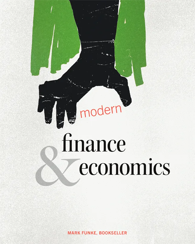 Catalogue Cover for Modern Finance & Economics by Mark Funke Bookseller