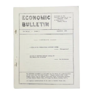 Communists Foreshadow Nixon Shock