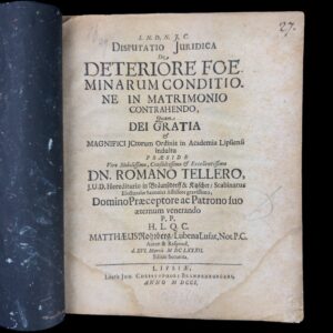 Laws of Betrothal & Marriage