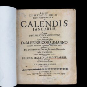 Month of January