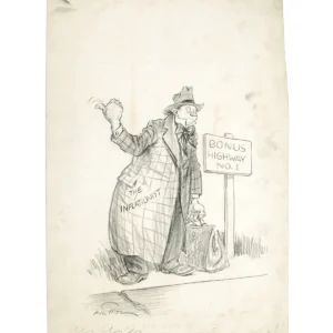 Original 1938 Inflation Cartoon
