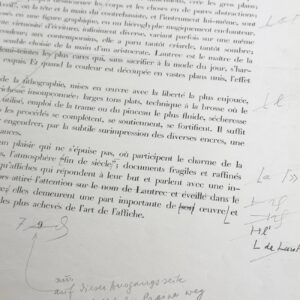 Tschichold’s Working Copy from a Pivotal Time in his Career