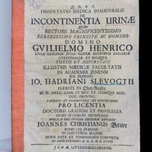 Urinary Incontinence